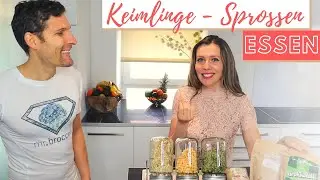 Sprossen & Keimlinge selber ziehen + OUTTAKES  ▶▶ Microgreens - Gesunde Sprossen von der Fensterbank