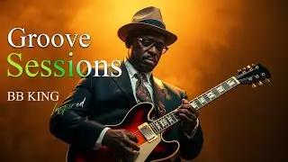 💙 Emotional Blues Guitar in the Style of B.B. King | AI-Enhanced Session 🎶