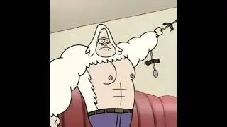 skips KILLED HIM 😭#regularshow #skips #rigby #viral #youtubeshorts