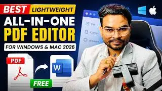 Best Lightweight All-in-One PDF Editor for Windows & Mac 2026 | Convert PDF to Word for Free