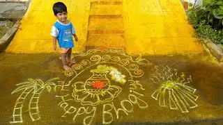 Arranging for a bhogi festival of భోగిమంటలు#shamcharvik#pleasesubscribe#cute#18monthsold#viral#enjoy