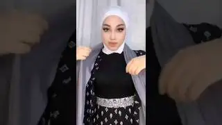 🦋 Как красиво повязать хиджаб/платок легко и просто . #hijabtutorial #ислам #мусульманка #хиджаб