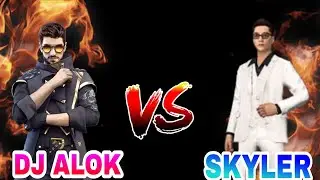 Dj alok vs Skyler full comparison kon best character hai free fire video #kdgamingythp