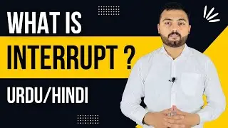 Interrupts and its working In Operating System Urdu/Hindi