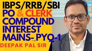CI & SI #maths # IBPS # RRB#SBI/PO/CLARK by Deepak pal sir 
