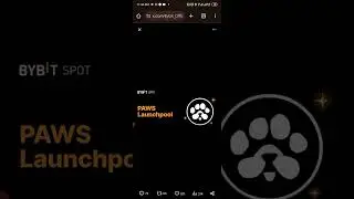 paws trading to start on bybit || paws listing on bybit #paws || paws claiming updates