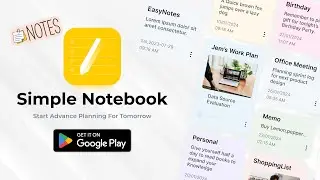 Notes Notebook, Simple Notes