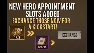 Upcoming Hero Appointment - Exchange it now!