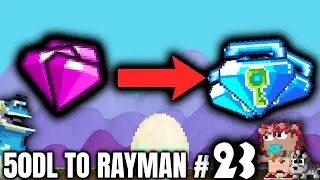 MASSIVE EASTER PROFIT FROM GEMS! || 50DL TO RAYMAN #23 || Growtopia