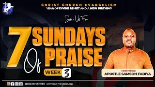 CCE | Live Sunday Service | 25 Apr. 2021