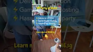 Latest Party Game | VR games delivered to your birthday party #virtualreality #birthdayparty