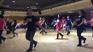 Spinning Rooms - Amy and Friends Line Dance 10th Anniversary Party
