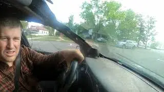 drive north from Spooner, WIsconsin