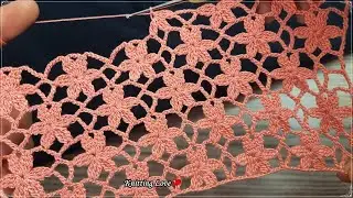 Amazing & Easy Floral Patterned Filet Crochet Etol Shawl & Cover Pattern| Harika Tığ İşi &Ouml;rg&uuml; Modeli