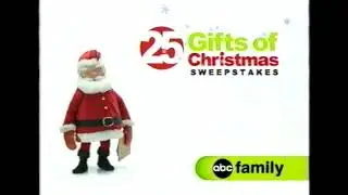 25 Days of Christmas Sweepstakes Promo (ABC Family, 12/12/2004)