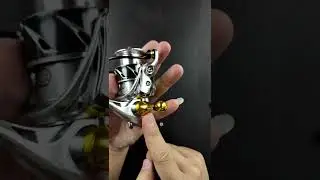 zauber II HP custom knob and reel stand