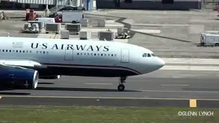 US Airways | A330-200 Takeoff from San Juan (TJSJ) [HD]