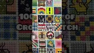 Day 57 | 100 Days of Cross Stitch: a Christmas start