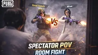 M416 Room Fight 🔥 | Spectator POV | Amad Baloch vs Wine