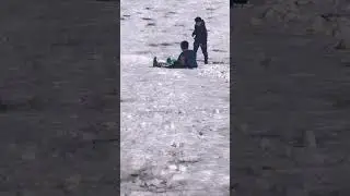 I have more fun recording #sledding #funny #denver #shortsfeed #kids #youtube #shortvideo