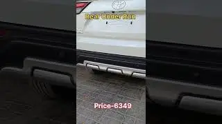 Rear Under Run In Toyota HyCross #hycross #toyota #accessories #modifiedcar #trendingshorts #4x4