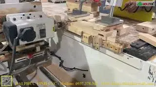 M&aacute;y khoan ngang cnc trục Z Holztek, chức năng l&agrave;m mộng &acirc;m, mộng oval
