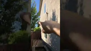 How to [Window cleaning- Clean most 2nd story exterior windows from the ground]