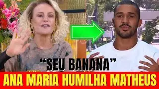 ANA MARIA BRAGA HUMILHA MATHEUS AO VIVO AP&Oacute;S ELIMINA&Ccedil;&Atilde;O DO BBB 26 : &ldquo;Eu queria um atestado hoje&rdquo;