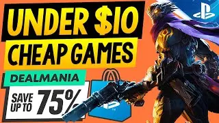 15 AMAZING PSN Game Deals UNDER $10! PSN DEALMANIA SALE 2025 CHEAP PS4/PS5 Games to Buy!