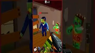 Pixel Combat Zombie Strike Weapons Bosses Full Unlocked Gameplay 23 #shorts NEW #survivalandroidtv