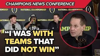 IU's Cignetti discusses coaching journey with 'teams that did not win' to national championship