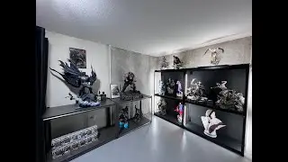 2023 Statue Collection Room Tour | My Ultimate Man Lair | God Of War & DC Collectibles