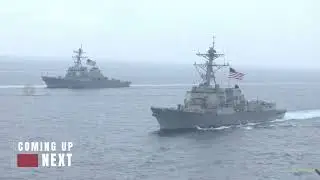 US, Philippines & Japan Joint Patrol in South China Sea