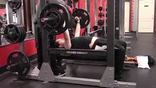 245lbs Four Reps Bench Press | Brey Fitness