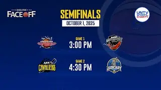 UNTV Cup Executive Face-off Semifinals at Amoranto Arena, Quezon City | October 1, 2025