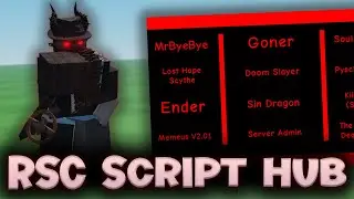 Демонстрация RSC Script Hub &mdash; ROBLOX ЭКСПЛУАТАЦИЯ