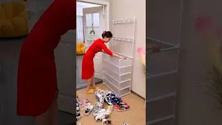 Foldable Shoe Rack Cabinet #shorts #gadgets #shoerack #products