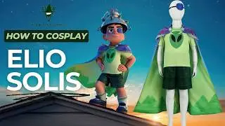 #Takerlama Kids Elio 2025 Solis Cosplay Costume Cartoon Shirt Cloak Takerlama