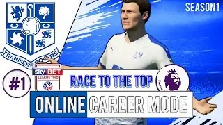 FIFA 19 ONLINE CAREER MODE #1 - The First Transfer Window! - FIFA 19 Race To The Premier League!
