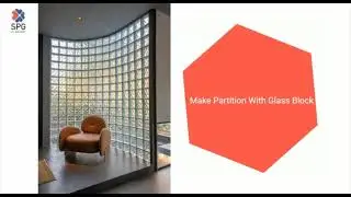 [Glass Block] | Italian Glass Blocks Available | SEVES Glass Block | Glass Brick Partition Wall
