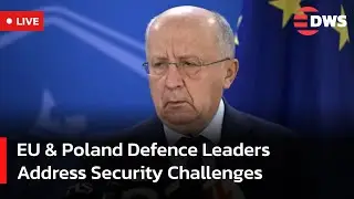 LIVE: EU Defence Commissioner & Poland&rsquo;s Defence Minister Press Conference in Warsaw | AC15