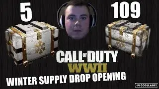 COD WW2 WINTER SUPPLY DROP OPENING