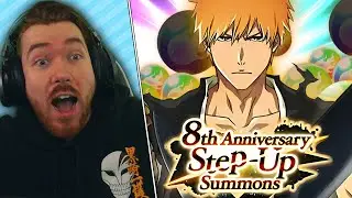 INSANE ANNIVERSARY LUCK! 8TH ANNIVERSARY ICHIGO & WHITE SUMMONS! Bleach: Brave Souls!