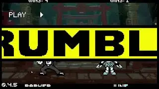 Pocket Rumble Gisku vs Egimy 2 idiots flailing
