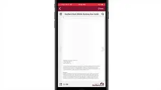 How to Use the User Guide in the Southern Bank SBT Mobile App