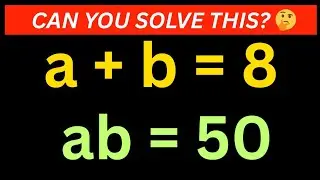 Math Olympiad Problem | Can You Solve This? | Olympiad Algebra Problem..