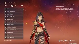 Genshin Impact - Dehya Voice Lines (Profile)