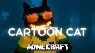 Eu sobrevivi ao CARTOON CAT DUBLADO no Minecraft Hardcore