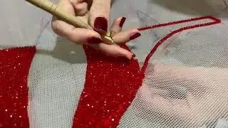 ✅ Herkesin konuştugu bu teknik! Haute couture kasnak işlemesi