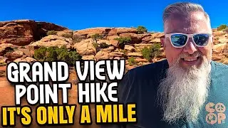 Grand View Point Trial | Canyonlands National Park | Grand View Point Hiking | Phil and The Dash